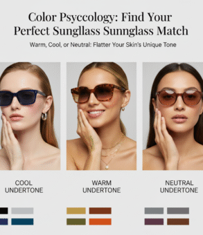 Color Psychology: How to Choose the Perfect Sunglass Frame Color for Your Skin Tone